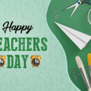 Happy teachers day social media banner template